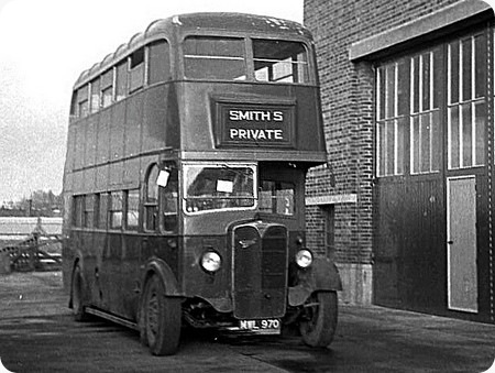 Smith's Luxury Coaches - AEC Regent II - MWL 970