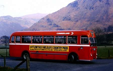 PHOTO Cumberland Bristol MW AAO35B in 1980 on route 170 