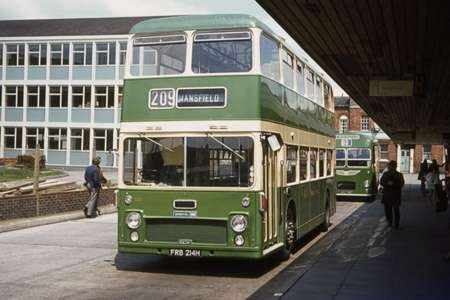 Mansfield District East Midland WLT980 Bus Photo 