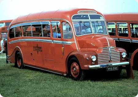 Scarlet Coaches - Leyland Comet - MYA 590