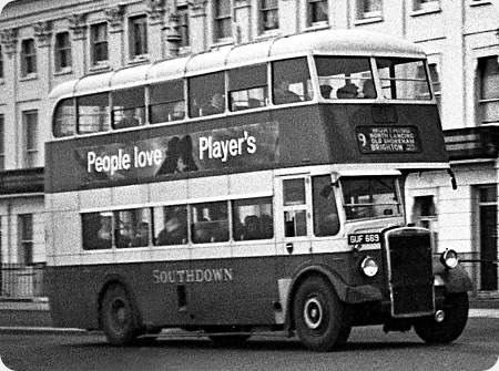 Southdown - Leyland Titan PD1 - GUF 669 - 269