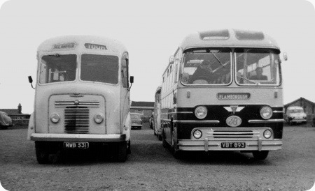 Boddys Coaches (Bridlington) - AEC Reliance - VBT 893