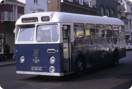 Stratford Blue - Leyland Tiger Cub -2745 AC - 44