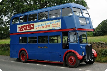Brown's Blue Bus - AEC Regent RT - KLB 596