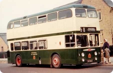 Nottingham City Transport - Daimler Fleetline - 62 NAU - 62
