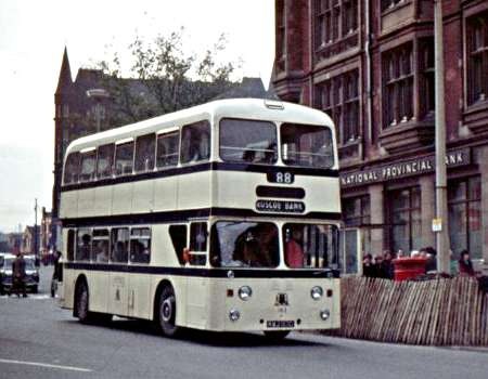 Sheffield Corporation - Leyland Atlantean - KWJ163D - 163 Sheffield Corporation - Leyland Atlantean - KWJ163D - 163