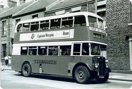 Tynemouth and District - AEC Regent III - FT 6564 - 164