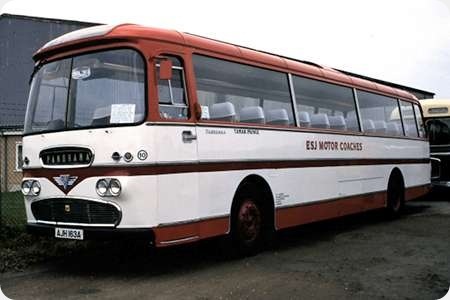 E S J Motor Coaches - AEC Reliance - AJH 163A
