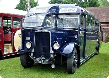 Blue Motors - Leyland Cheetah - EYA 923