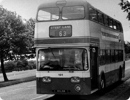 Leeds City Transport - Daimler Fleetline - 101 LNW - 101