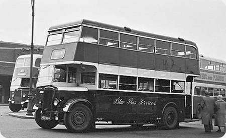 Blue Bus Services - Daimler CW - HRB 686